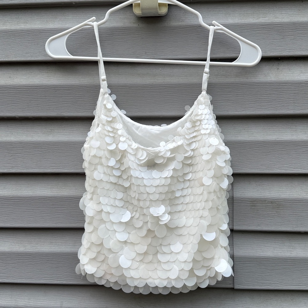 Peppermayo | NWT Britta Sequin Cami Top size 4 - Picture 2 of 5